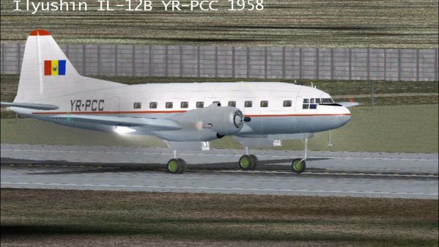 Screenshot 1 — Romanian Ilyushin IL-12B YR-PCC