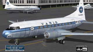 Screenshot 1 — VARIG Convair CV-240 VBF CA-18