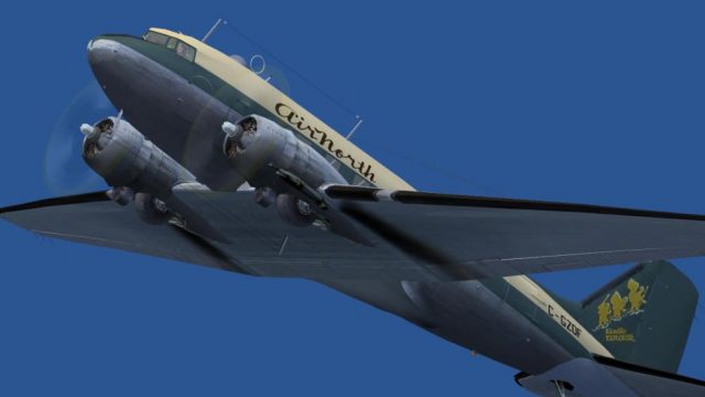 Screenshot 1 — Air North Douglas DC-3 "Klondike Explorer"