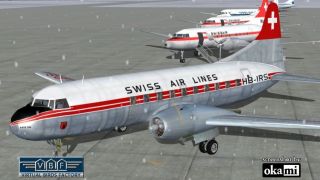 Screenshot 1 — Swiss Air Lines Convair CV-240 VBF CA-18 HB-IRS