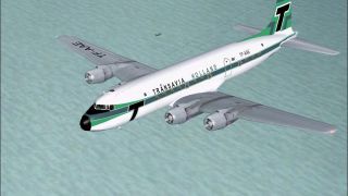 Screenshot 2 — Flughjalp (JCA) Douglas DC-6