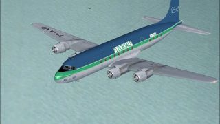 Screenshot 3 — Flughjalp (JCA) Douglas DC-6