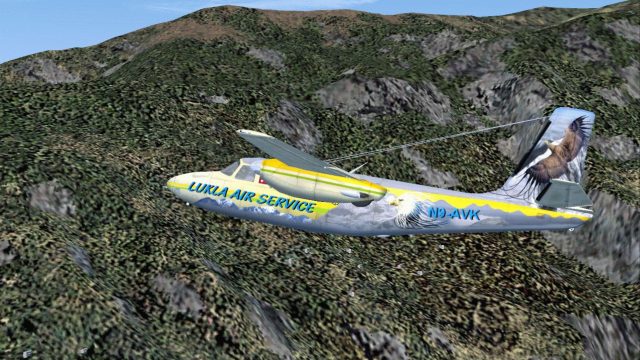 Screenshot 1 — Lukla Air Service Aero Commander AC560