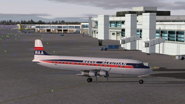 Screenshot 1 — Reeve Aleutian Douglas DC-6B