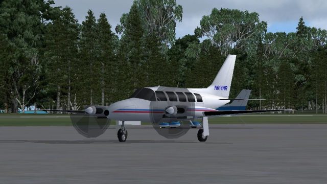 Screenshot 1 — Gulfstream Connect Piper PA-31 Navajo
