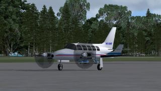 Screenshot 1 — Gulfstream Connect Piper PA-31 Navajo