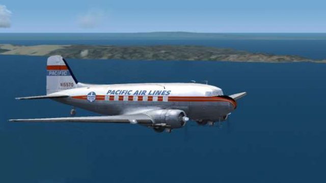 Screenshot 1 — Pacific Airlines Douglas DC-3