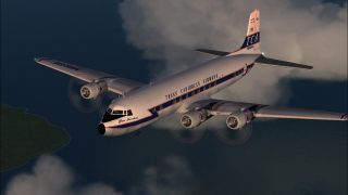 Screenshot 1 — Trans Caribbean Douglas DC-6A