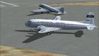 Screenshot 2 — Continental Airlines Douglas DC-4