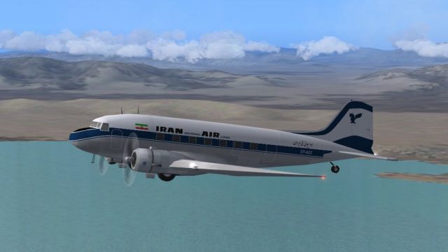 Screenshot 1 — Iran Air Douglas DC-3 Circa 1970