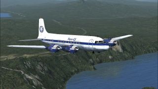 Screenshot 1 — Pegasus Travel Club Douglas DC-6