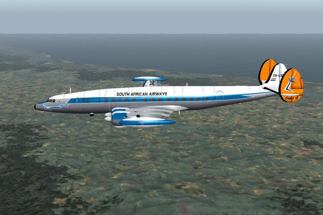 Lockheed 10 Fs2004 Lockheed L-1049 Super Constellation for FS2004