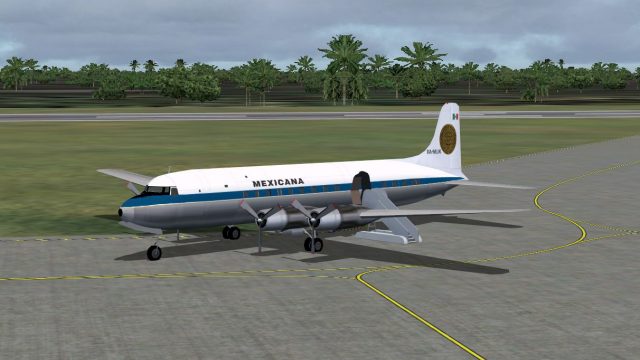 Screenshot 1 — Mexicana Douglas DC-6 Circa 1970