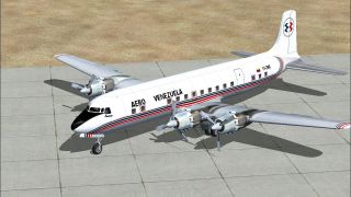 Screenshot 1 — Aero Venezuela Douglas DC-6B YV-290C