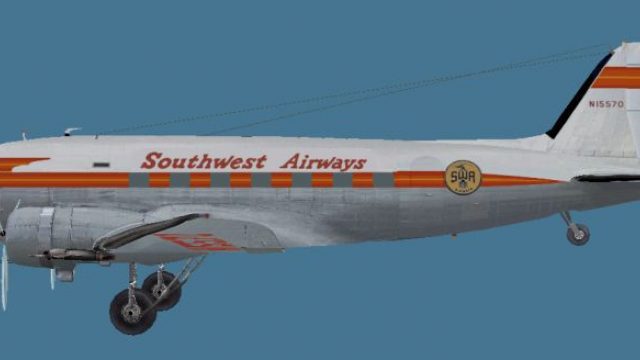 Screenshot 1 — Southwest Airways Douglas DC-3