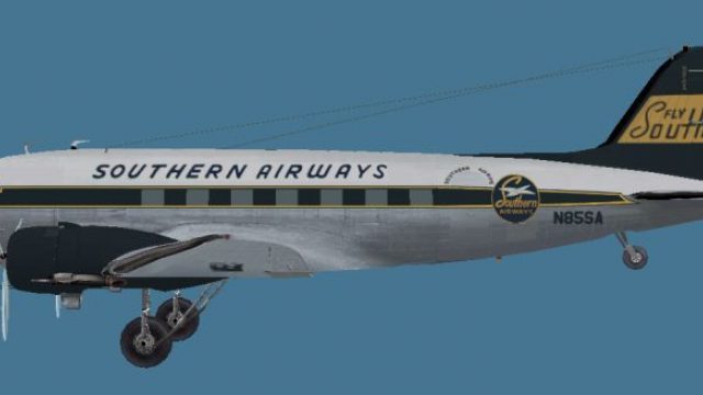 Screenshot 1 — Southern Airways Douglas DC-3A