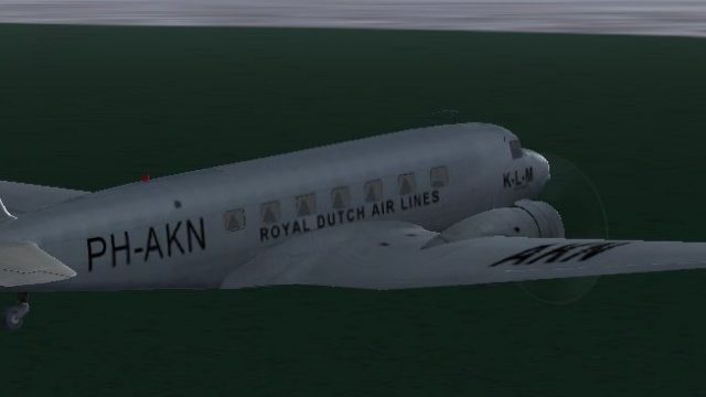 Screenshot 1 — KLM Douglas DC-2 PH-AKN