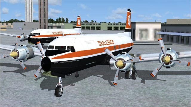 Screenshot 1 — Challenge Air Transport Douglas DC-6A