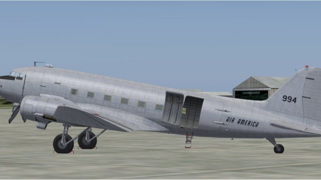 Screenshot 1 — Air America Douglas C-47 994