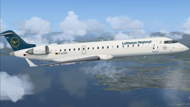 Screenshot 1 — Lufthansa CRJ 700