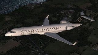 Screenshot 1 — US Airways Bombardier CRJ 700 - Star Alliance Livery