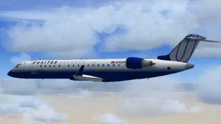 Screenshot 2 — United Express CRJ-700 (New Colors)