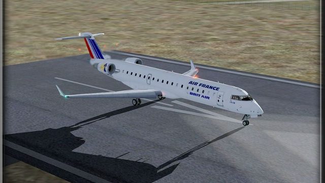 Screenshot 1 — Air France CRJ-700