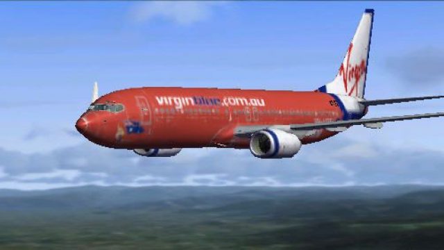 Screenshot 1 — Virgin Blue Boeing 737-800 Repaint