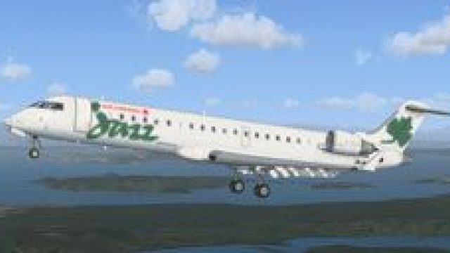 Screenshot 1 — Air Canada Jazz bombardier CRJ 700