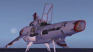 Screenshot 2 — Battlestar Galactica Viper II Rev. 2