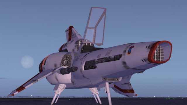Screenshot 1 — Battlestar Galactica Viper II Rev. 2