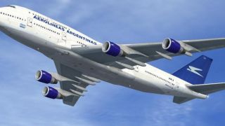 Screenshot 2 — Aerolineas Argentinas Boeing 747-400 Repaint