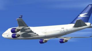 Screenshot 3 — Aerolineas Argentinas Boeing 747-400 Repaint