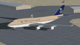 Screenshot 1 — Saudia Boeing 747-400 HZ-AIX