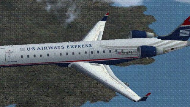 Screenshot 1 — US Airways Express Bombardier CRJ-700 Repaint