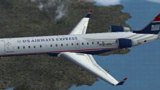 Screenshot 1 — US Airways Express Bombardier CRJ-700 Repaint