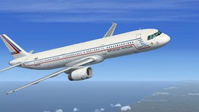 Screenshot 1 — French Government Airbus A321 F-RBFP