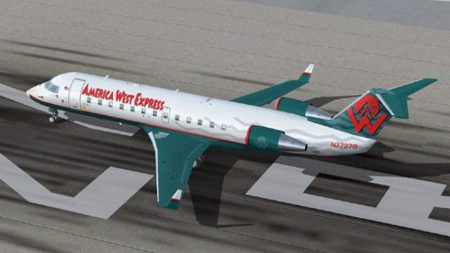 Screenshot 1 — Bombardier CRJ 200