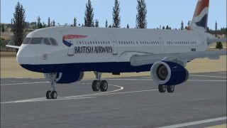 Screenshot 1 — British Airways Airbus A321 G-FOCN