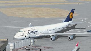 Screenshot 1 — Lufthansa Boeing 747-400 D-ABVF