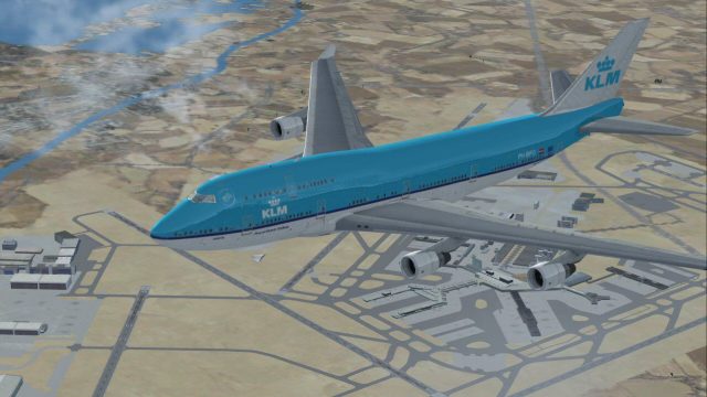 Screenshot 1 — KLM Boeing 747-400 PH-BFO Repaint