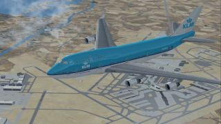 Screenshot 1 — KLM Boeing 747-400 PH-BFO Repaint
