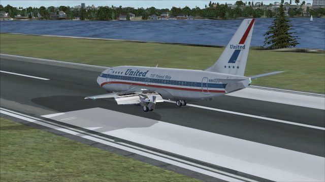 Screenshot 1 — Boeing 737-200 Package V1.1