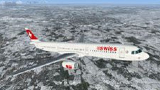 Screenshot 1 — Swiss Airbus A321 HB-IOL
