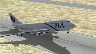 Screenshot 1 — Pakistan International Airlines 747-400 P-HHM