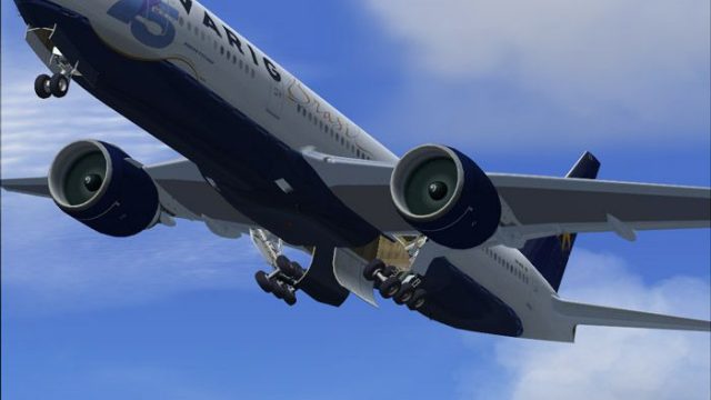 Screenshot 1 — VARIG Boeing 777-200ER PP-VRA