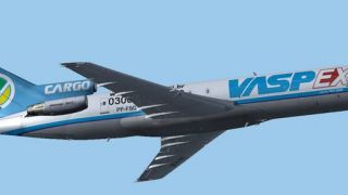 Screenshot 1 — Vaspex Boeing 727-200ADV N8856E