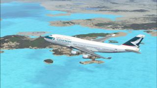 Screenshot 12 — Cathay Pacific Airways Boeing 747-400 B-HKE