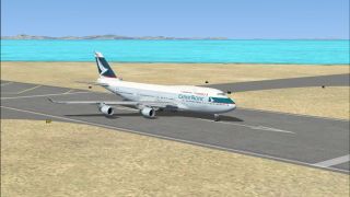 Screenshot 4 — Cathay Pacific Airways Boeing 747-400 B-HKE