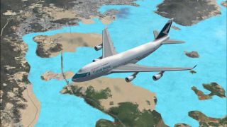 Screenshot 2 — Cathay Pacific Airways Boeing 747-400 B-HKE